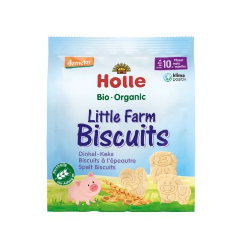 CIASTECZKA MAŁA FARMA OD 10 MIESIĄCA DEMETER BIO 100 g - HOLLE CIASTECZKA MAŁA FARMA OD 10 MIESIĄCA DEMETER BIO 100 g - HOLLE