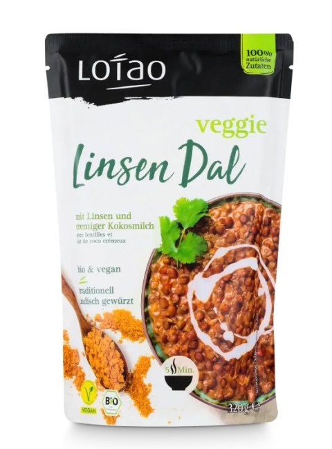 DAL Z SOCZEWICĄ I NAPOJEM KOKOSOWYM WEGAŃSKI BIO 320 g - LOTAO DAL Z SOCZEWICĄ I NAPOJEM KOKOSOWYM WEGAŃSKI BIO 320 g - LOTAO
