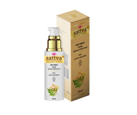 KREM DO TWARZY PRZECIW NIEDOSKONAŁOŚCIOM 50 ml - SATTVA (AYURVEDA) KREM DO TWARZY PRZECIW NIEDOSKONAŁOŚCIOM 50 ml - SATTVA (AYURVEDA)
