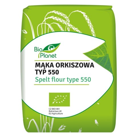 MĄKA ORKISZOWA TYP 550 BIO 1 kg - BIO PLANET MĄKA ORKISZOWA TYP 550 BIO 1 kg - BIO PLANET