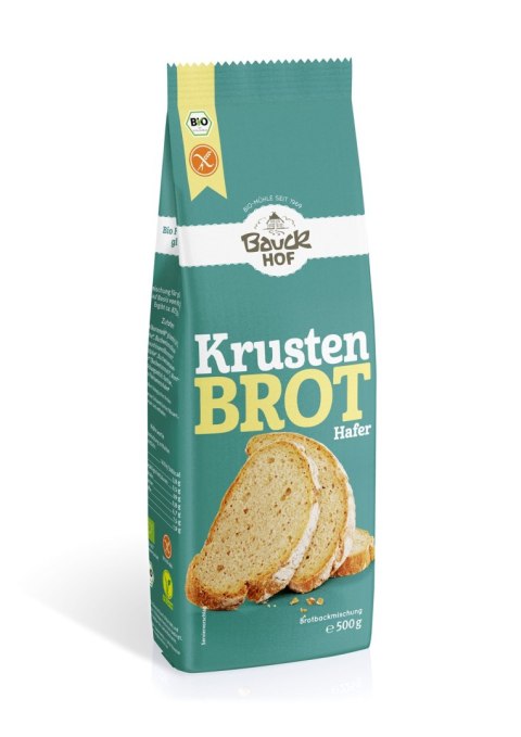 MIESZANKA DO WYPIEKU CHLEBA OWSIANEGO BEZGLUTENOWA BIO 500 g - BAUCK HOF MIESZANKA DO WYPIEKU CHLEBA OWSIANEGO BEZGLUTENOWA BIO 500 g - BAUCK HOF