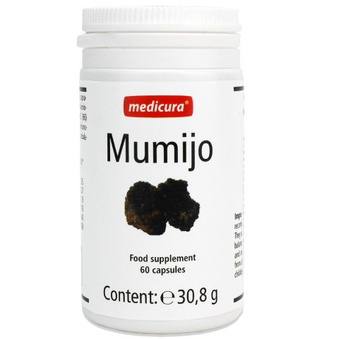 MUMIO Z WITAMINAMI Z GRUPY B, C ORAZ KWASEM FOLIOWYM 60 KAPSUŁEK - MEDICURA MUMIO Z WITAMINAMI Z GRUPY B, C ORAZ KWASEM FOLIOWYM 60 KAPSUŁEK - MEDICURA