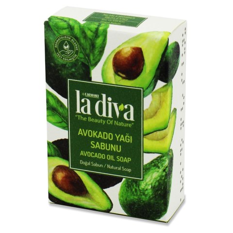 MYDŁO W KOSTCE AWOKADO 100 g - LA DIVA MYDŁO W KOSTCE AWOKADO 100 g - LA DIVA
