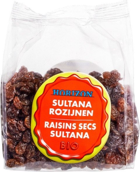 RODZYNKI SUŁTANKI BEZGLUTENOWE BIO 250 g - HORIZON RODZYNKI SUŁTANKI BEZGLUTENOWE BIO 250 g - HORIZON