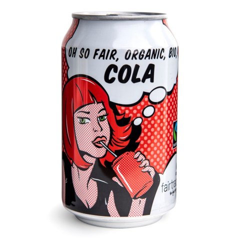 COLA FAIR TRADE BIO 330 ml - OXFAM COLA FAIR TRADE BIO 330 ml - OXFAM