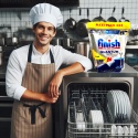 Finish Tabs Powerball Quantum All In One Lemon 63szt