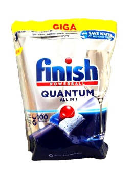 Finish Tabs Powerball Quantum All in 1 Regular 100szt