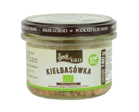 KIEŁBASÓWKA BIO 180 g - SMAK EKO KIEŁBASÓWKA BIO 180 g - SMAK EKO