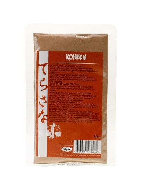 KOHREN (KORZEŃ LOTOSU MIELONY) 50 g - TERRASANA KOHREN (KORZEŃ LOTOSU MIELONY) 50 g - TERRASANA
