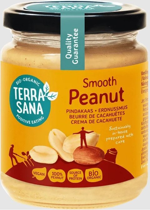 KREM Z PRAŻONYCH ORZESZKÓW ZIEMNYCH BIO 250 g - TERRASANA KREM Z PRAŻONYCH ORZESZKÓW ZIEMNYCH BIO 250 g - TERRASANA