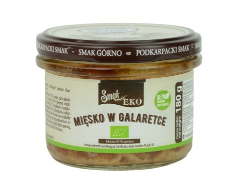 MIĘSKO W GALARETCE BIO 180 g - SMAK EKO MIĘSKO W GALARETCE BIO 180 g - SMAK EKO