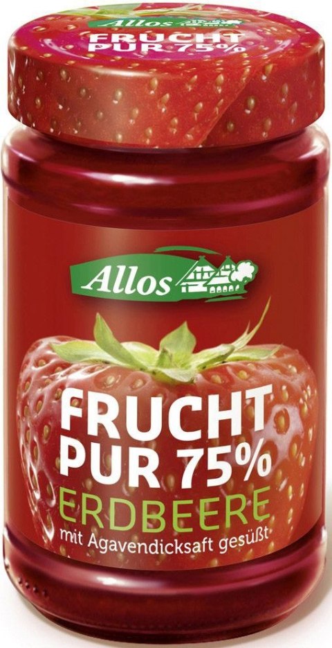 MUS TRUSKAWKOWY (75 % OWOCÓW) BIO 250 g - ALLOS MUS TRUSKAWKOWY (75 % OWOCÓW) BIO 250 g - ALLOS