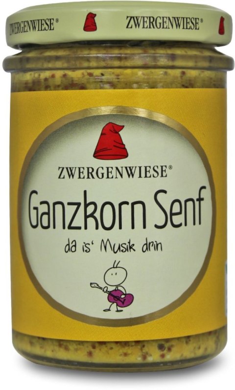 MUSZTARDA FRANCUSKA BEZGLUTENOWA BIO 160 ml - ZWERGENWIESE MUSZTARDA FRANCUSKA BEZGLUTENOWA BIO 160 ml - ZWERGENWIESE