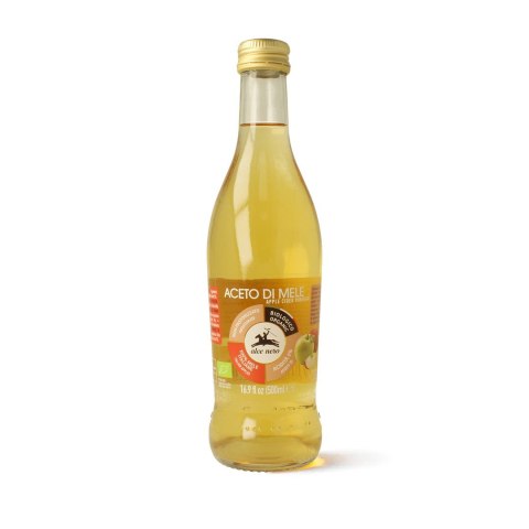 OCET JABŁKOWY 5 % FILTROWANY BIO 500 ml - ALCE NERO OCET JABŁKOWY 5 % FILTROWANY BIO 500 ml - ALCE NERO
