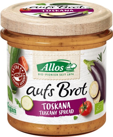 PASTA KREMOWA TOSKANA BEZGLUTENOWA BIO 140 g - ALLOS PASTA KREMOWA TOSKANA BEZGLUTENOWA BIO 140 g - ALLOS