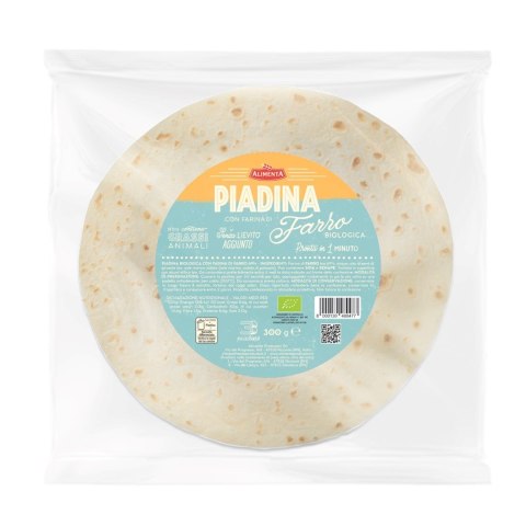 PIADINA ORKISZOWA BIO (3 szt.) 300 g - ALIMENTA PIADINA ORKISZOWA BIO (3 szt.) 300 g - ALIMENTA