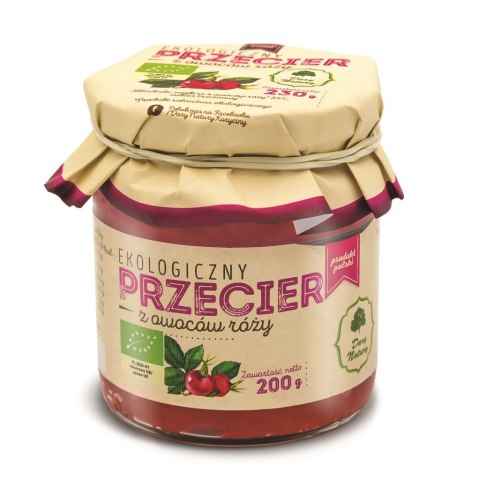 PRZECIER Z OWOCÓW RÓŻY BIO 200 g - DARY NATURY PRZECIER Z OWOCÓW RÓŻY BIO 200 g - DARY NATURY