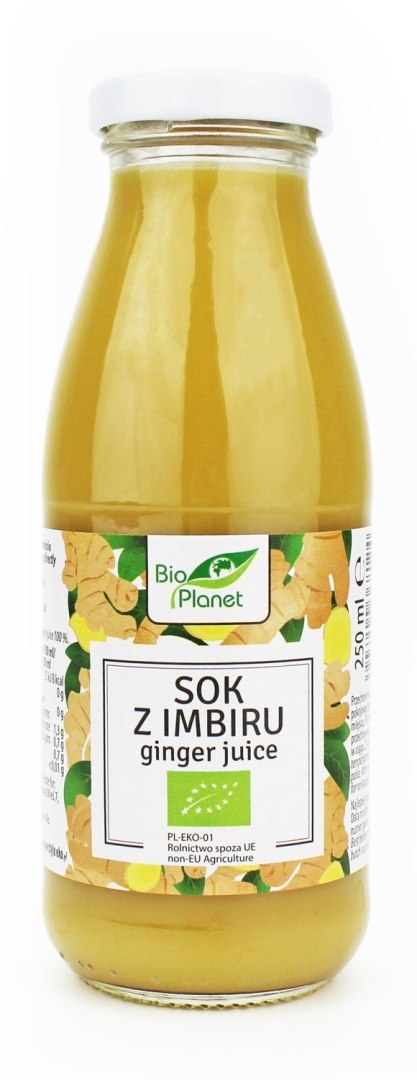 SOK Z IMBIRU NFC BIO 250 ml - BIO PLANET SOK Z IMBIRU NFC BIO 250 ml - BIO PLANET