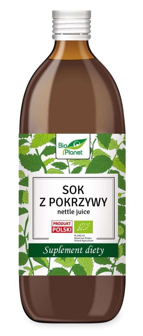 SOK Z POKRZYWY BIO 500 ml - BIO PLANET SOK Z POKRZYWY BIO 500 ml - BIO PLANET