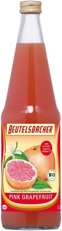 SOK Z RÓŻOWYCH GREJPFRUTÓW BIO 700 ml - BEUTELSBACHER SOK Z RÓŻOWYCH GREJPFRUTÓW BIO 700 ml - BEUTELSBACHER