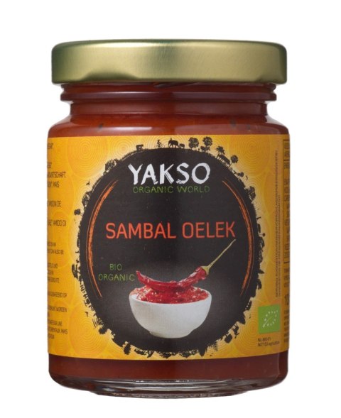 SOS CHILI SAMBAL OELEK BIO 100 g - YAKSO SOS CHILI SAMBAL OELEK BIO 100 g - YAKSO