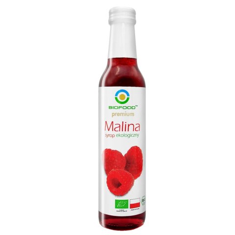 SYROP MALINOWY BIO 250 ml - BIO FOOD SYROP MALINOWY BIO 250 ml - BIO FOOD