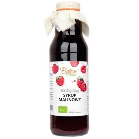 SYROP MALINOWY BIO 750 ml - BATOM SYROP MALINOWY BIO 750 ml - BATOM