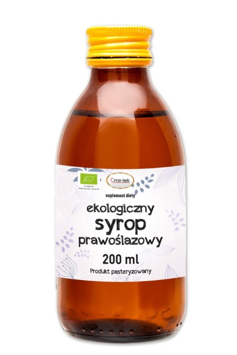 SYROP PRAWOŚLAZOWY BIO 200 ml - MIR-LEK SYROP PRAWOŚLAZOWY BIO 200 ml - MIR-LEK