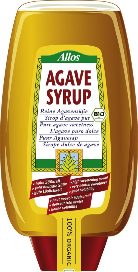 SYROP Z AGAWY BIO 690 g (500 ml) - ALLOS SYROP Z AGAWY BIO 690 g (500 ml) - ALLOS
