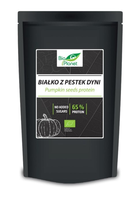 BIAŁKO Z PESTEK DYNI BIO 500 g - BIO PLANET BIAŁKO Z PESTEK DYNI BIO 500 g - BIO PLANET