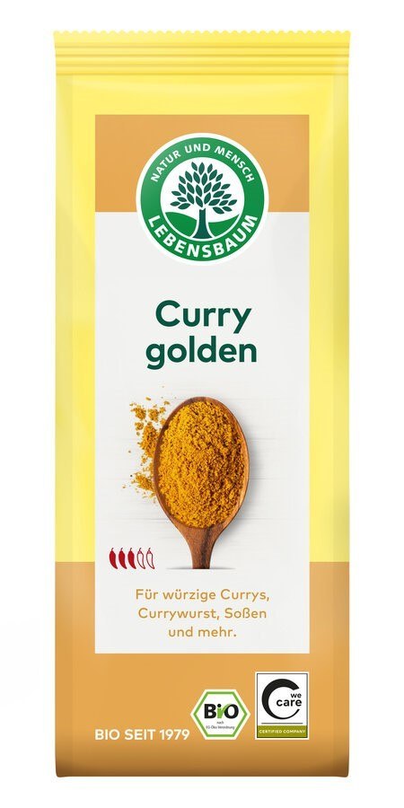 CURRY ZŁOTE BIO 50 g - LEBENSBAUM CURRY ZŁOTE BIO 50 g - LEBENSBAUM