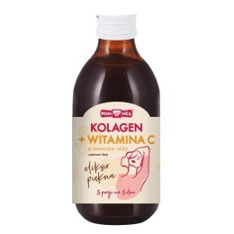ELIKSIR PIĘKNA - KOLAGEN + WITAMINA C Z OWOCÓW RÓŻY 250 ml - POLSKA RÓŻA