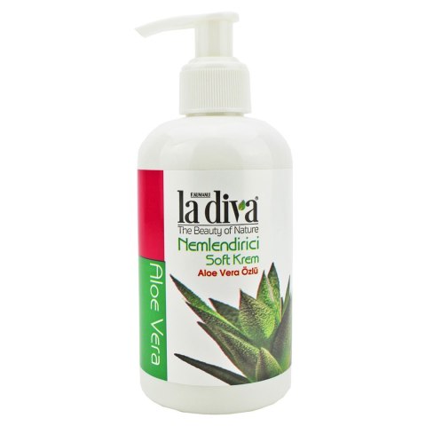 KREM ALOESOWY NAWILŻAJĄCY 250 ml - LA DIVA KREM ALOESOWY NAWILŻAJĄCY 250 ml - LA DIVA
