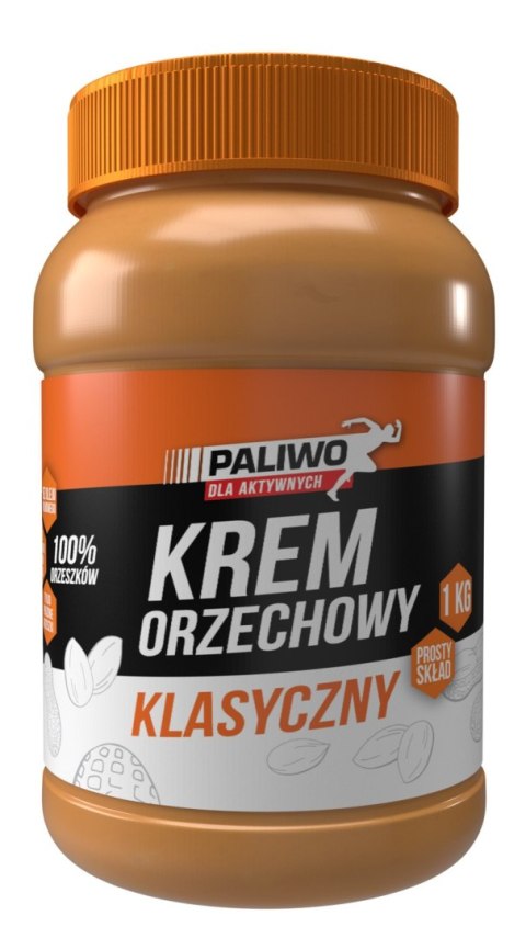 KREM ORZECHOWY KLASYCZNY 100 % BEZ DODATKU SOLI I CUKRÓW 1 kg - PALIWO DLA AKTYWNYCH KREM ORZECHOWY KLASYCZNY 100 % BEZ DODATKU SOLI I CUKRÓW 1 kg - PALIWO DLA AKTYWNYCH