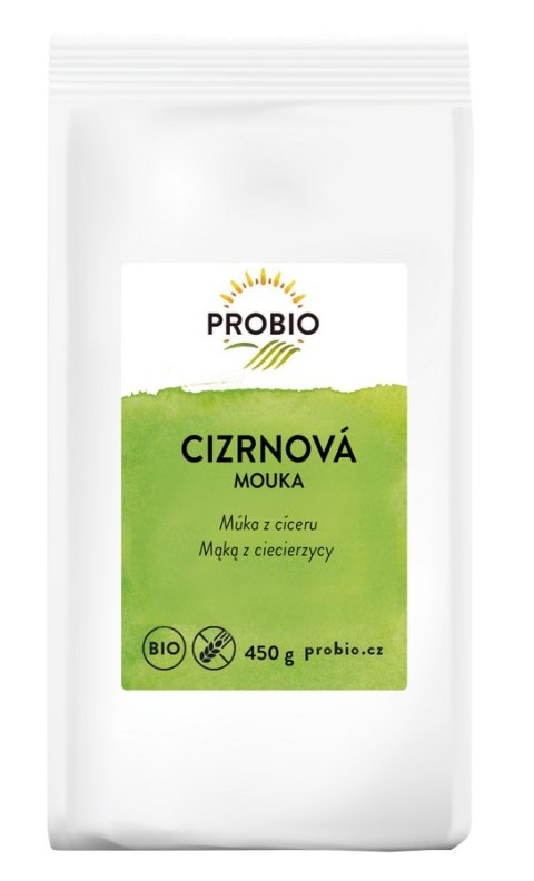 MĄKA Z CIECIERZYCY BEZGLUTENOWA BIO 450 g - PROBIO MĄKA Z CIECIERZYCY BEZGLUTENOWA BIO 450 g - PROBIO