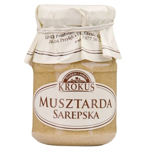 MUSZTARDA SAREPSKA 180 g - KROKUS MUSZTARDA SAREPSKA 180 g - KROKUS