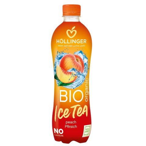 NAPÓJ ICE TEA O SMAKU BRZOSKWINIOWYM BIO 500 ml - HOLLINGER NAPÓJ ICE TEA O SMAKU BRZOSKWINIOWYM BIO 500 ml - HOLLINGER