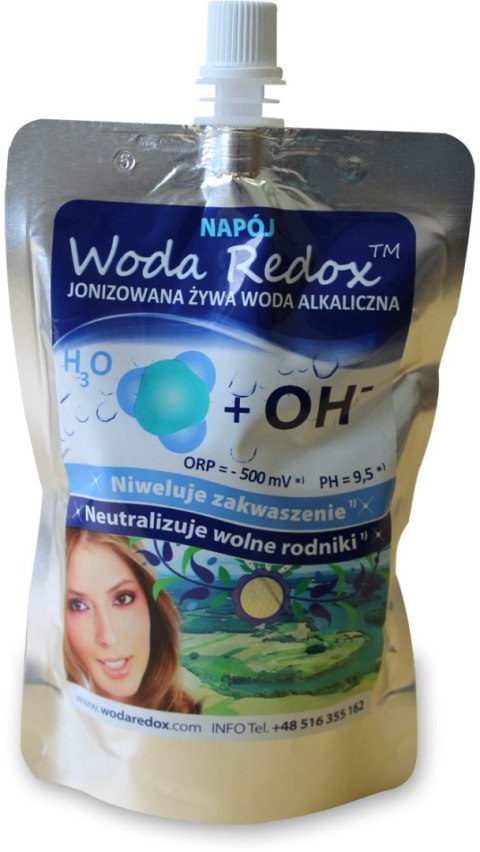 NAPÓJ JONIZOWANA WODA ALKALICZNA REDOX pH 9,5 240 ml - WODA REDOX NAPÓJ JONIZOWANA WODA ALKALICZNA REDOX pH 9,5 240 ml - WODA REDOX