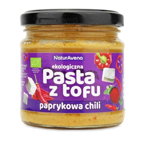 PASTA Z TOFU Z PAPRYKĄ CHILI BIO 185 g - NATURAVENA PASTA Z TOFU Z PAPRYKĄ CHILI BIO 185 g - NATURAVENA