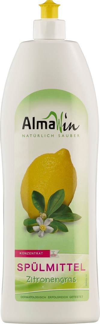 PŁYN DO MYCIA NACZYŃ TRAWA CYTRYNOWA (KONCENTRAT) ECO 1 L - ALMAWIN PŁYN DO MYCIA NACZYŃ TRAWA CYTRYNOWA (KONCENTRAT) ECO 1 L - ALMAWIN