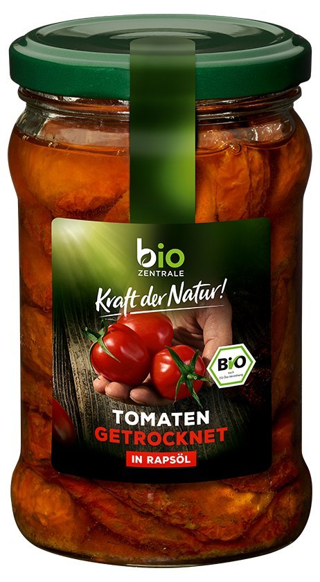 POMIDORY SUSZONE W OLEJU RZEPAKOWYM BEZGLUTENOWE BIO 270 g (150 g) - BIO ZENTRALE POMIDORY SUSZONE W OLEJU RZEPAKOWYM BEZGLUTENOWE BIO 270 g (150 g) - BIO ZENTRALE