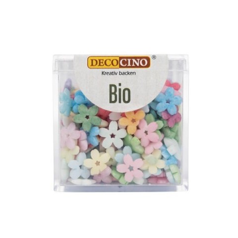 POSYPKA CUKROWA KOLOROWE KWIATUSZKI BIO 40 g - DECOCINO (PRODUKT SEZONOWY) POSYPKA CUKROWA KOLOROWE KWIATUSZKI BIO 40 g - DECOCINO (PRODUKT SEZONOWY)