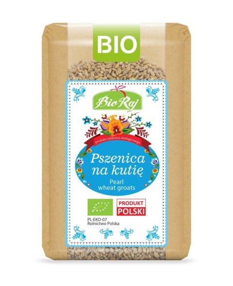 PSZENICA NA KUTIĘ BIO 500 g - BIO RAJ (PRODUKT SEZONOWY) PSZENICA NA KUTIĘ BIO 500 g - BIO RAJ (PRODUKT SEZONOWY)