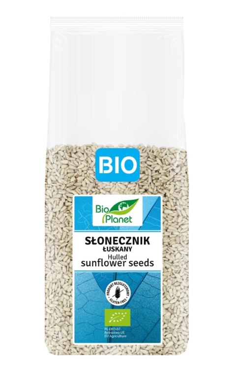 SŁONECZNIK ŁUSKANY BEZGLUTENOWY BIO 800 g - BIO PLANET SŁONECZNIK ŁUSKANY BEZGLUTENOWY BIO 800 g - BIO PLANET