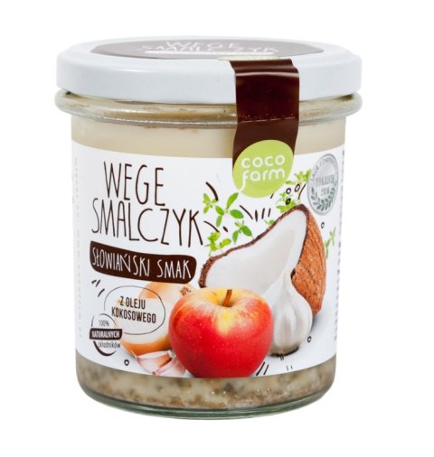 SMALCZYK WEGAŃSKI W STYLU SŁOWIAŃSKIM 260 g - COCO FARM SMALCZYK WEGAŃSKI W STYLU SŁOWIAŃSKIM 260 g - COCO FARM