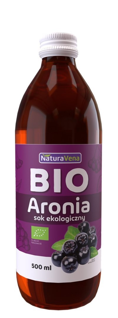 SOK Z ARONII 100 % BIO 500 ml - NATURAVENA SOK Z ARONII 100 % BIO 500 ml - NATURAVENA