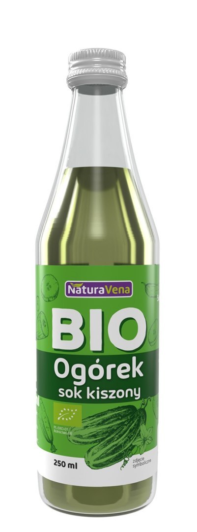 SOK Z OGÓRKÓW KISZONYCH BIO 250 ml - NATURAVENA SOK Z OGÓRKÓW KISZONYCH BIO 250 ml - NATURAVENA