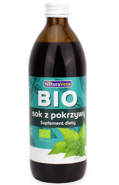 SOK Z POKRZYWY BIO 500 ml - NATURAVENA SOK Z POKRZYWY BIO 500 ml - NATURAVENA