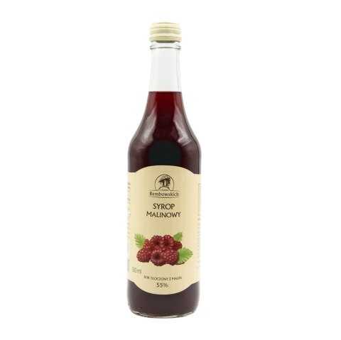 SYROP MALINOWY 500 ml - REMBOWSCY SYROP MALINOWY 500 ml - REMBOWSCY