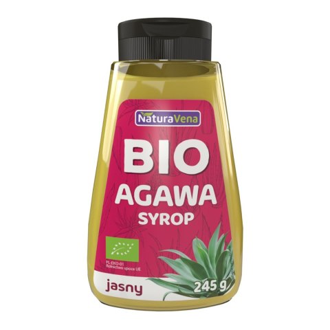SYROP Z AGAWY JASNY BIO 245 g - NATURAVENA SYROP Z AGAWY JASNY BIO 245 g - NATURAVENA